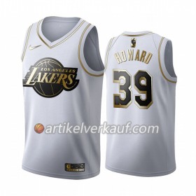 NBA Los Angeles Lakers Trikot Dwight Howard 39 Nike 2019-2020 Weiß Golden Edition Swingman - Herren